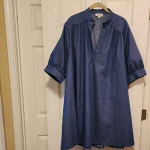 J. Brooks Boutique Womens Lighweight Denium Tunic